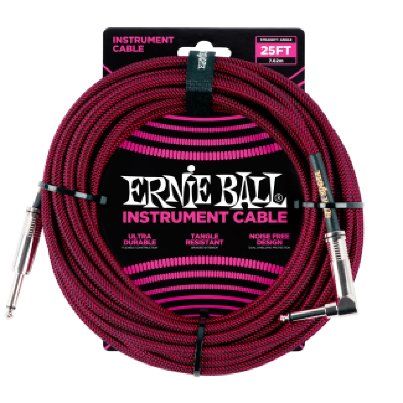 Ernie Ball Red Fabric Cable