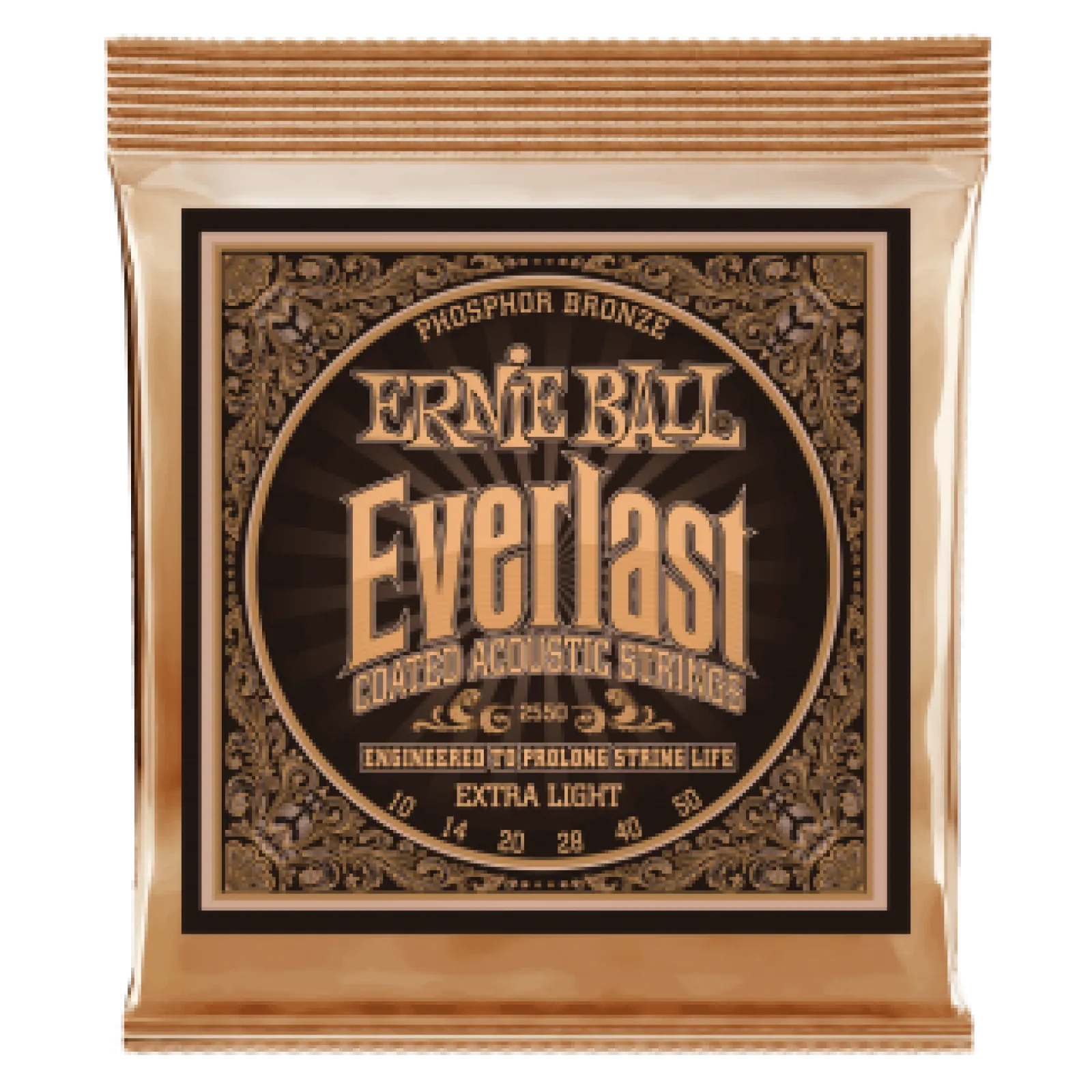 Ernie Ball Everlast Coated P. Bronze Extra Light 10-50