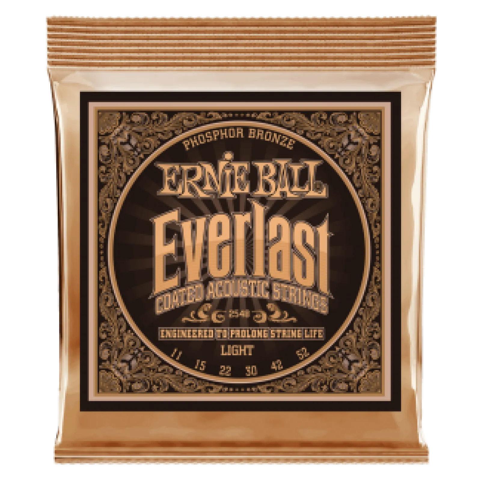 Ernie Ball Everlast Coated P. Bronze Light 11-52