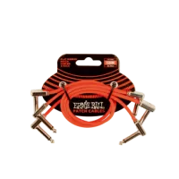 Ernie Ball FLAT RIBBON PATCH KÁBEL 30 CM 3 PACK RED