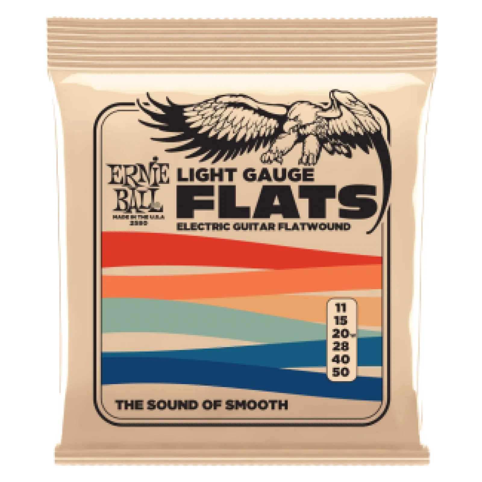 Ernie Ball FlatWound Electric Strings Light 11-50