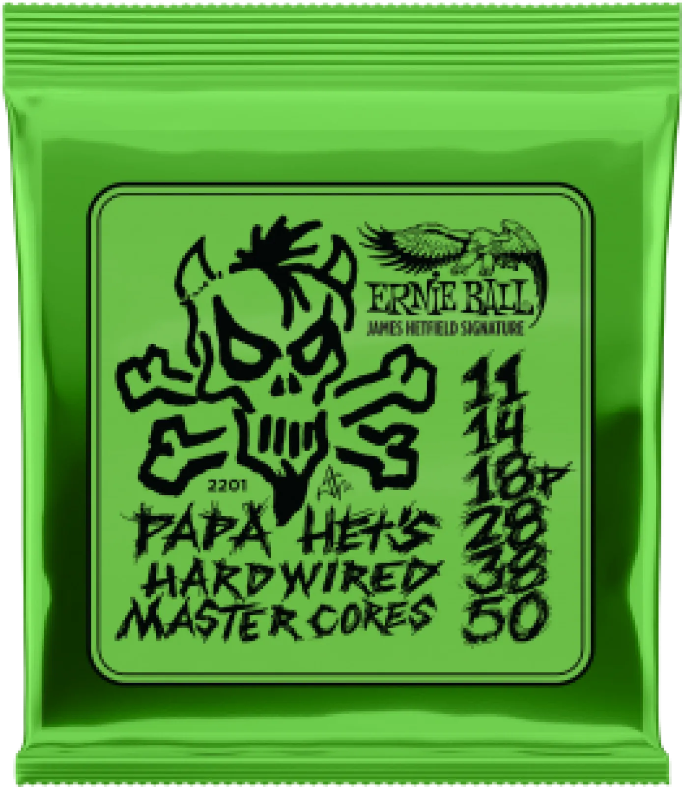 Ernie Ball JAMES HETFIELD SIGNATURE ELECTRICS 11-50