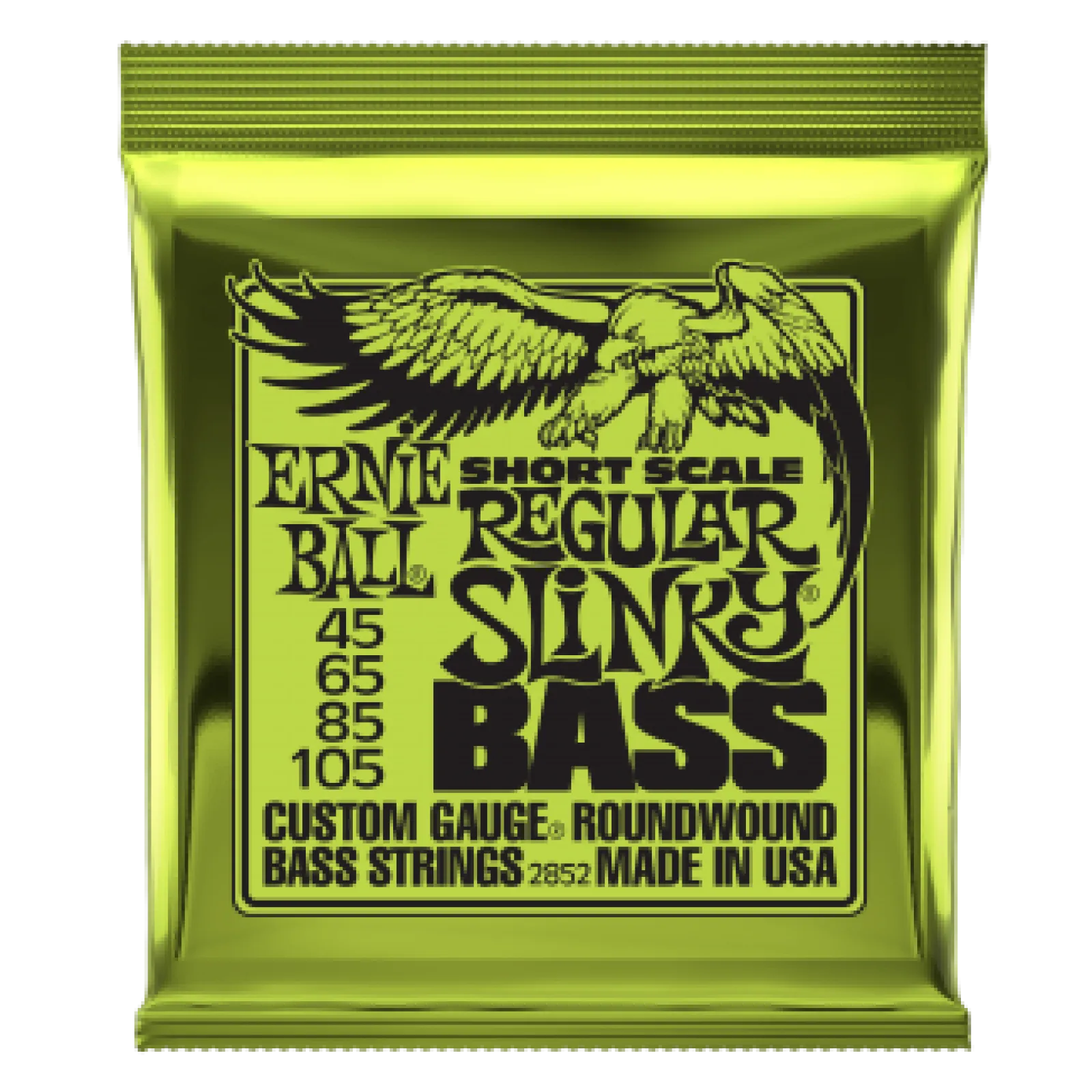 Ernie Ball Nickel Wound Regular Short Scale Bass 45-105