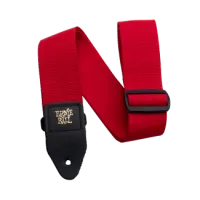 Ernie Ball Red Canvas Strap