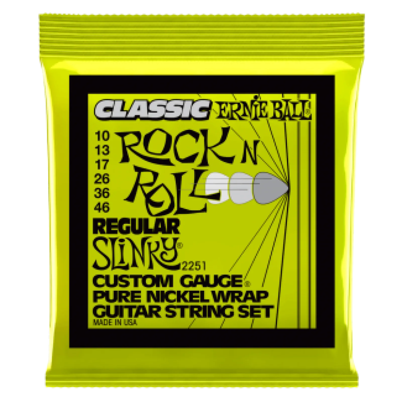 Ernie Ball Pure Nickel Regular Slinky 10-46