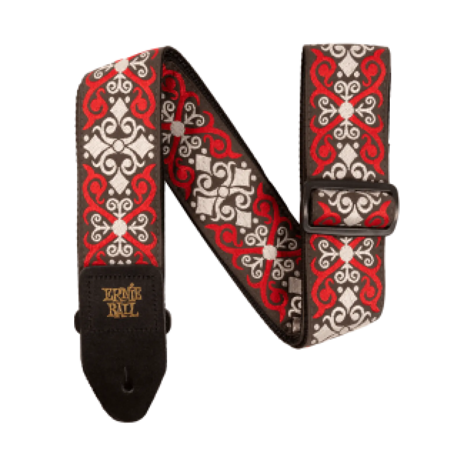 Ernie Ball Red Trellis Heveder