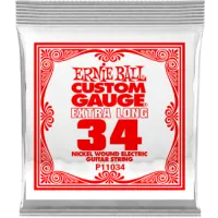 Ernie Ball Single Nickel Wound 034 Long Scale
