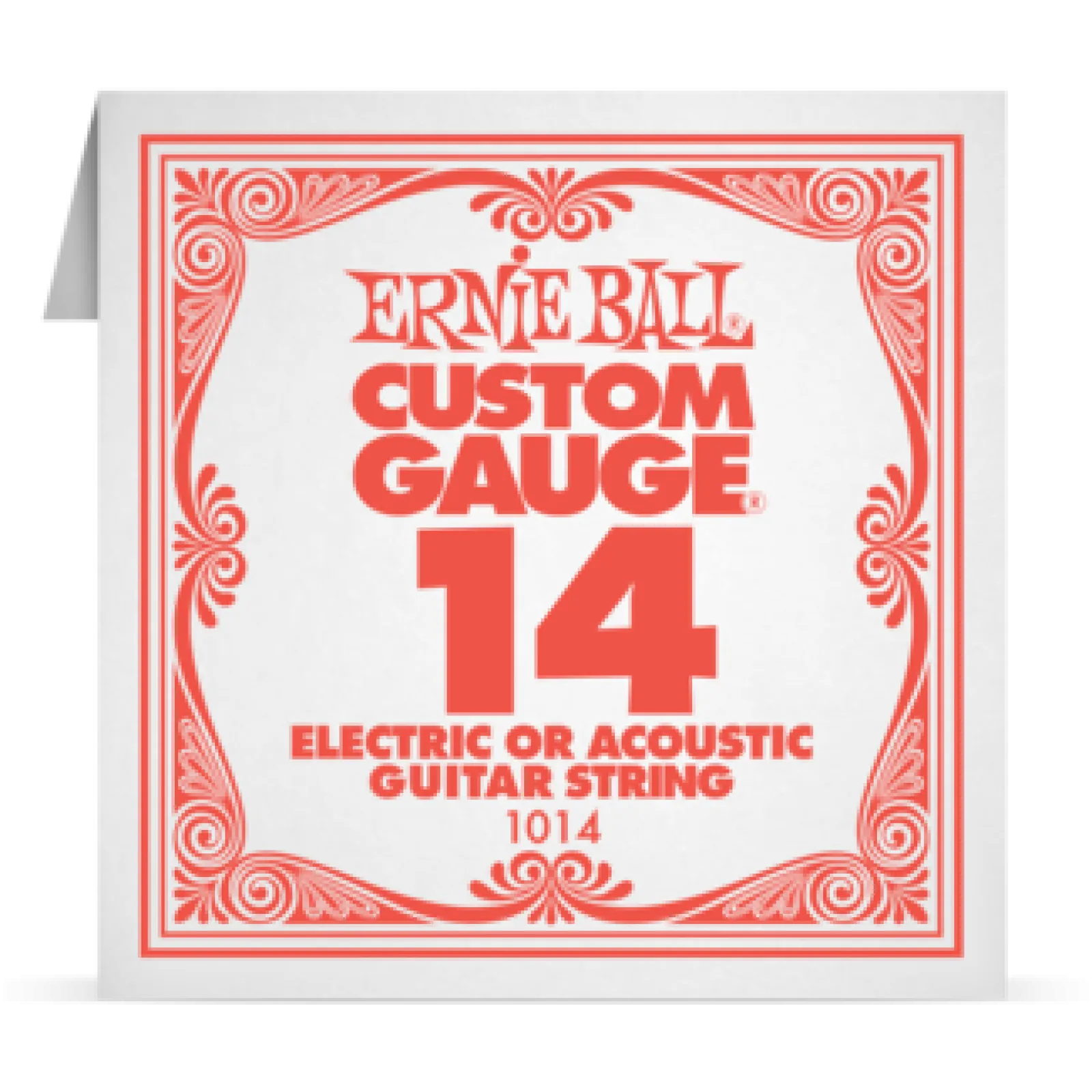 Ernie Ball Single Plain Steel 014