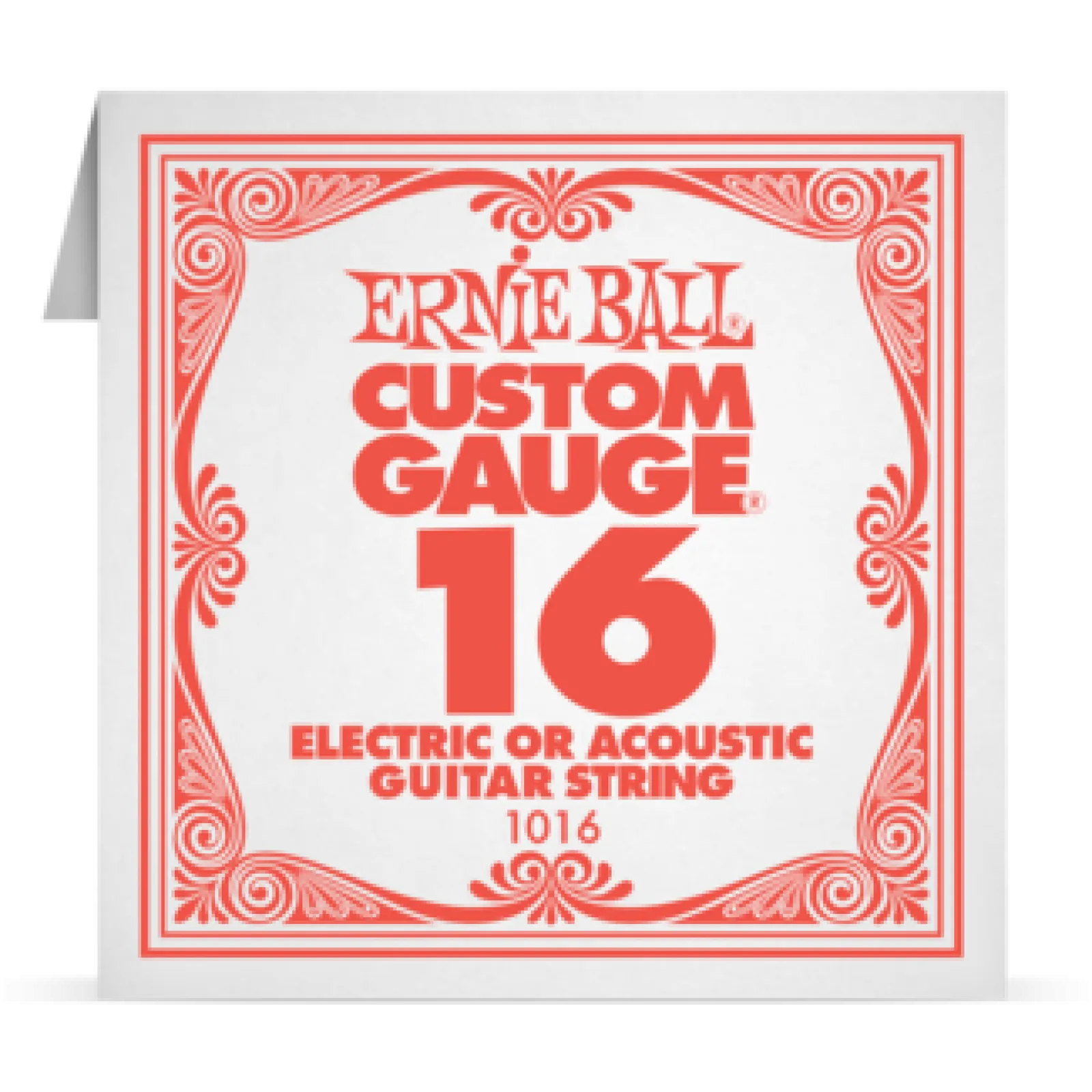 Ernie Ball Single Plain Steel 016