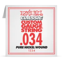 Ernie Ball Single Pure Nickel 034