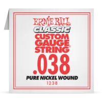Ernie Ball Single Pure Nickel 038