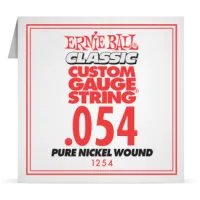 Ernie Ball Single Pure Nickel 054