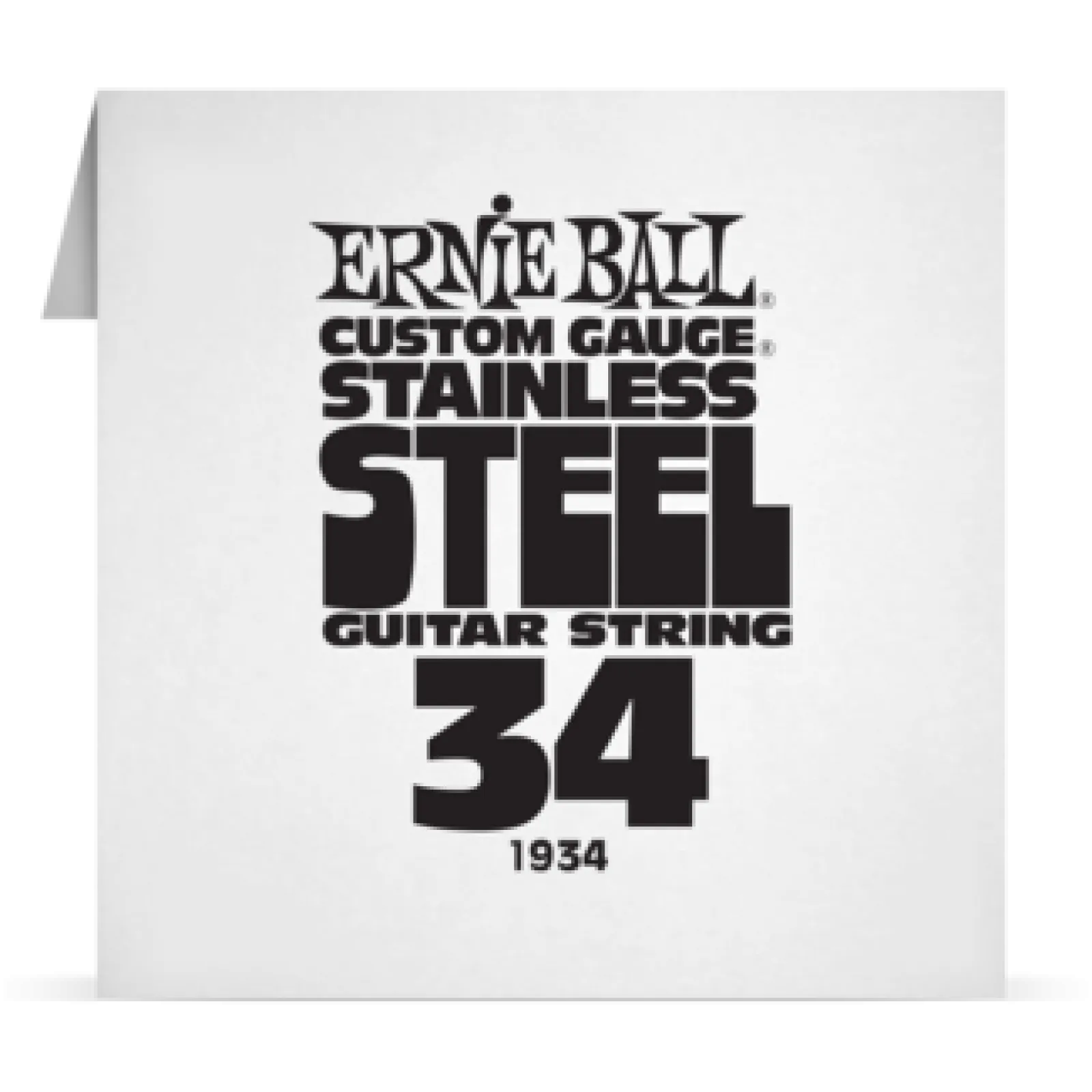 Ernie Ball Single Stainless 034