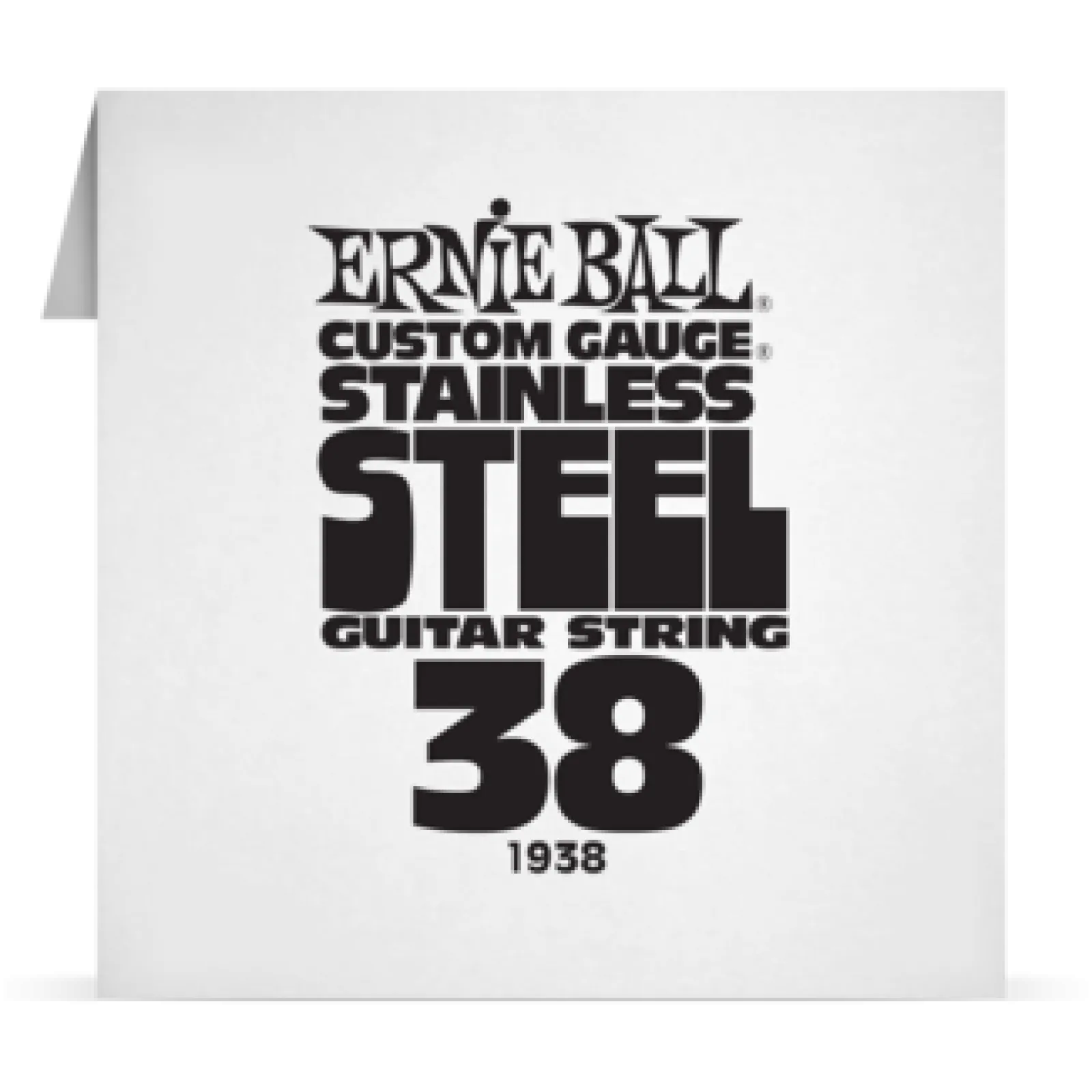 Ernie Ball Single Stainless 038