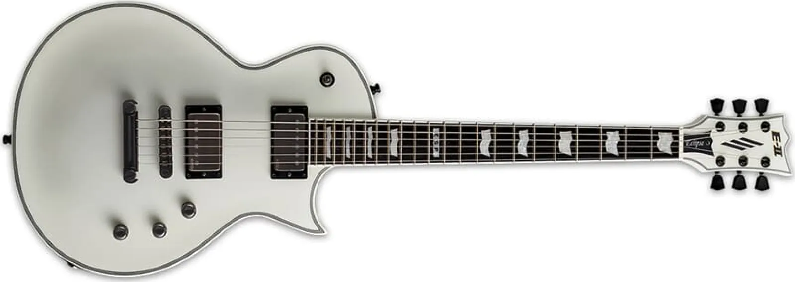 ESP E-II ECLIPSE SWS Snow White Satin Electric Guitar