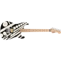 EVH EVH Striped Series Circles Black and White