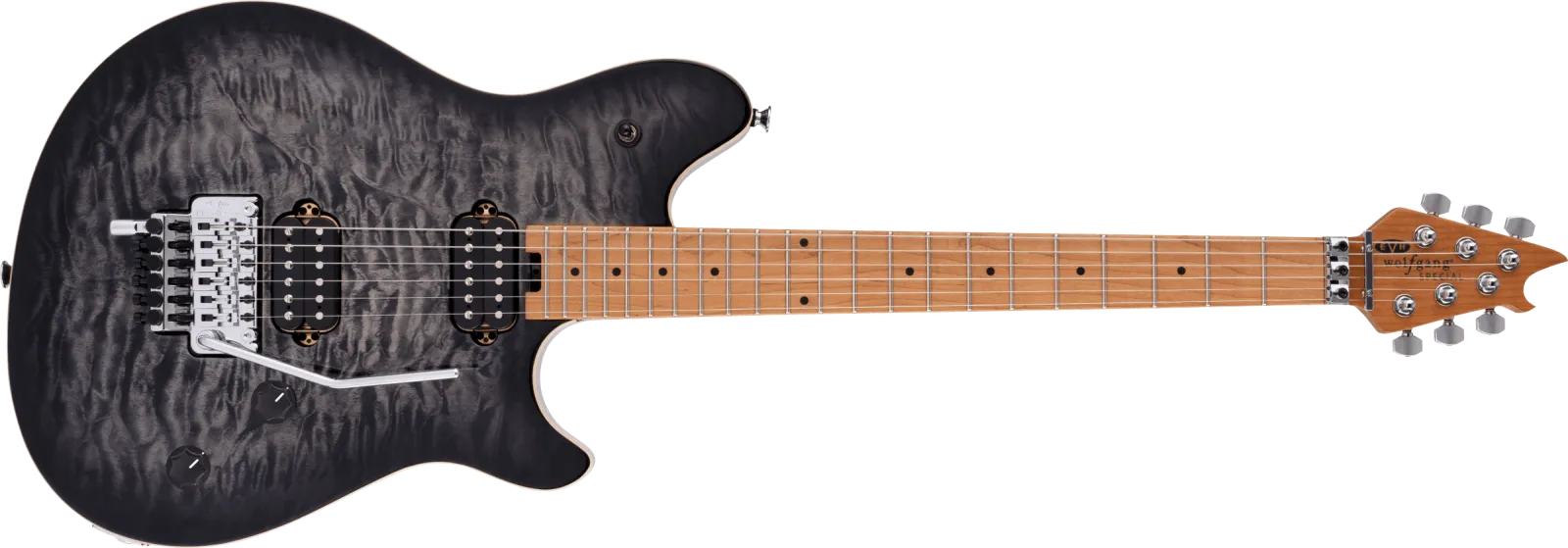 EVH Wolfgang Special QM Charcoal Burst
