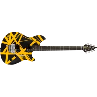 EVH Wolfgang Special Striped Black and Yellow
