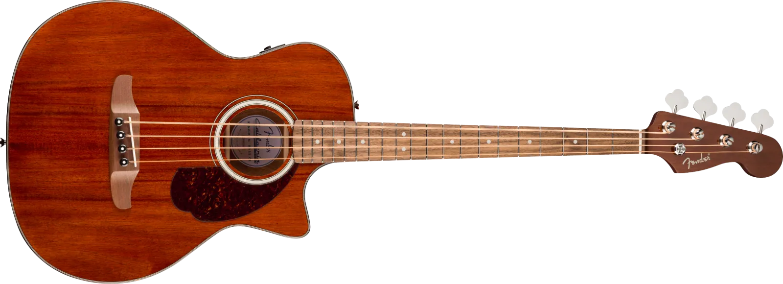 Fender California Deluxe Kingman Bass CE Mahogany Natural Mahogany