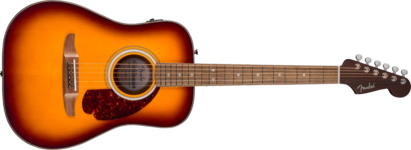 Fender California Deluxe Redondo Jr E Honey Sunburst