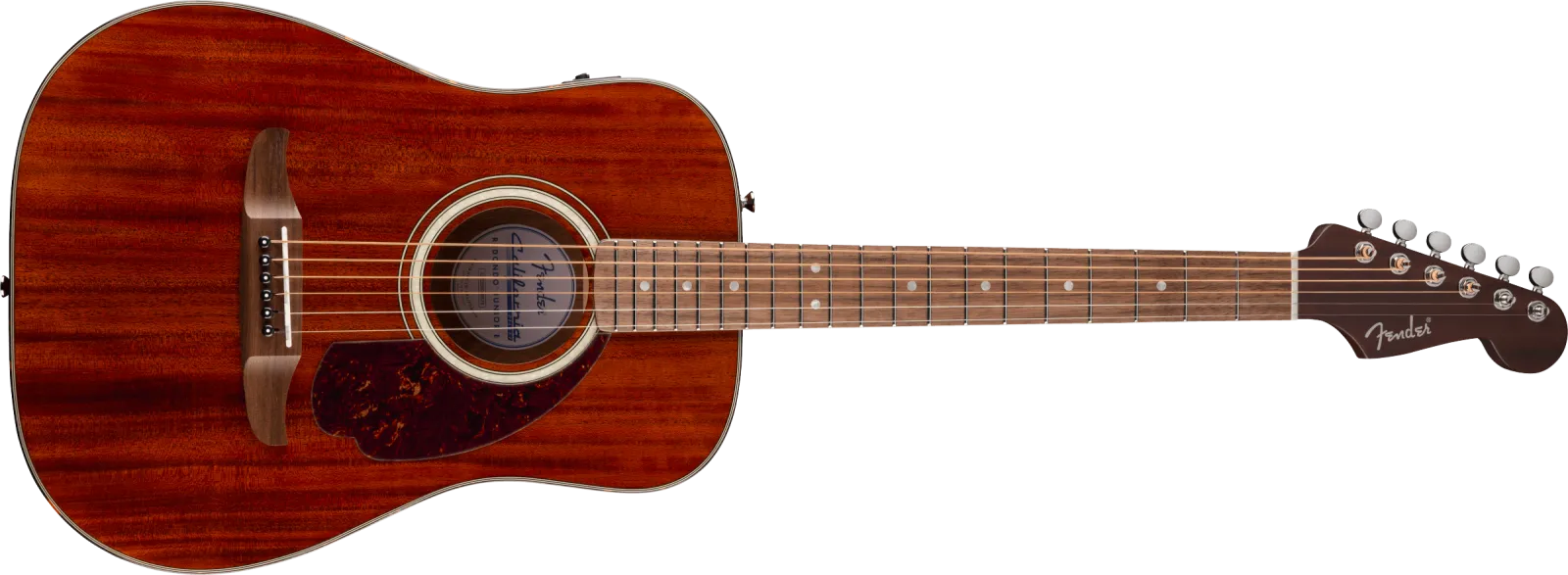 Fender California Deluxe Redondo Jr E Mahogany Natural Mahogany