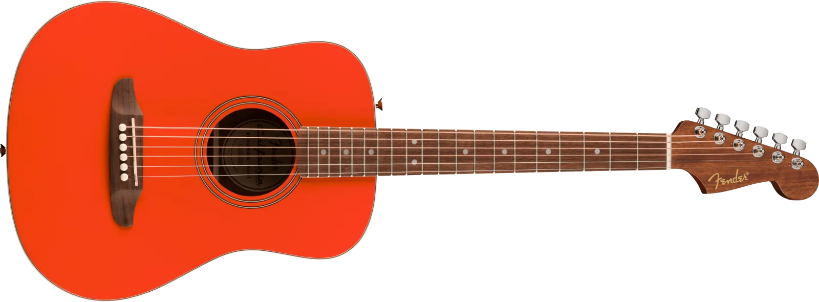 Fender California Standard Redondo Mini with Bag Fiesta Red