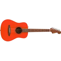 Fender California Standard Redondo Mini with Bag Fiesta Red