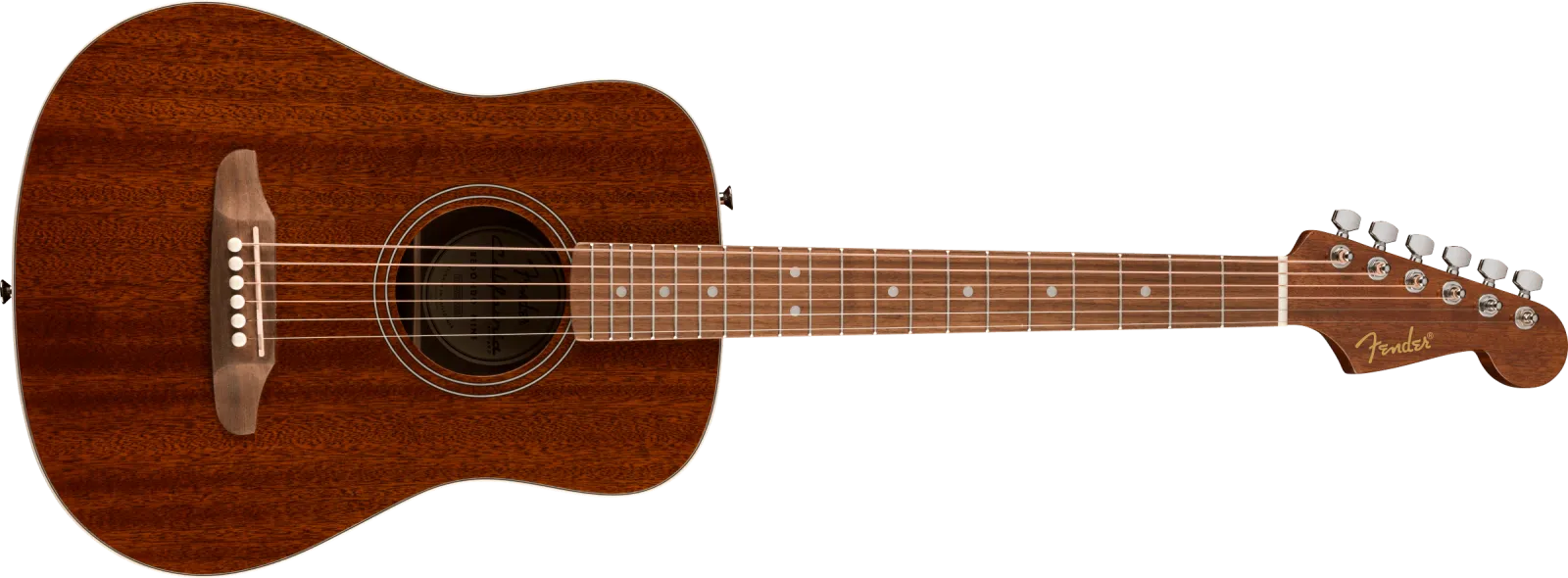 Fender California Standard Redondo Mini with Bag Natural Sapele