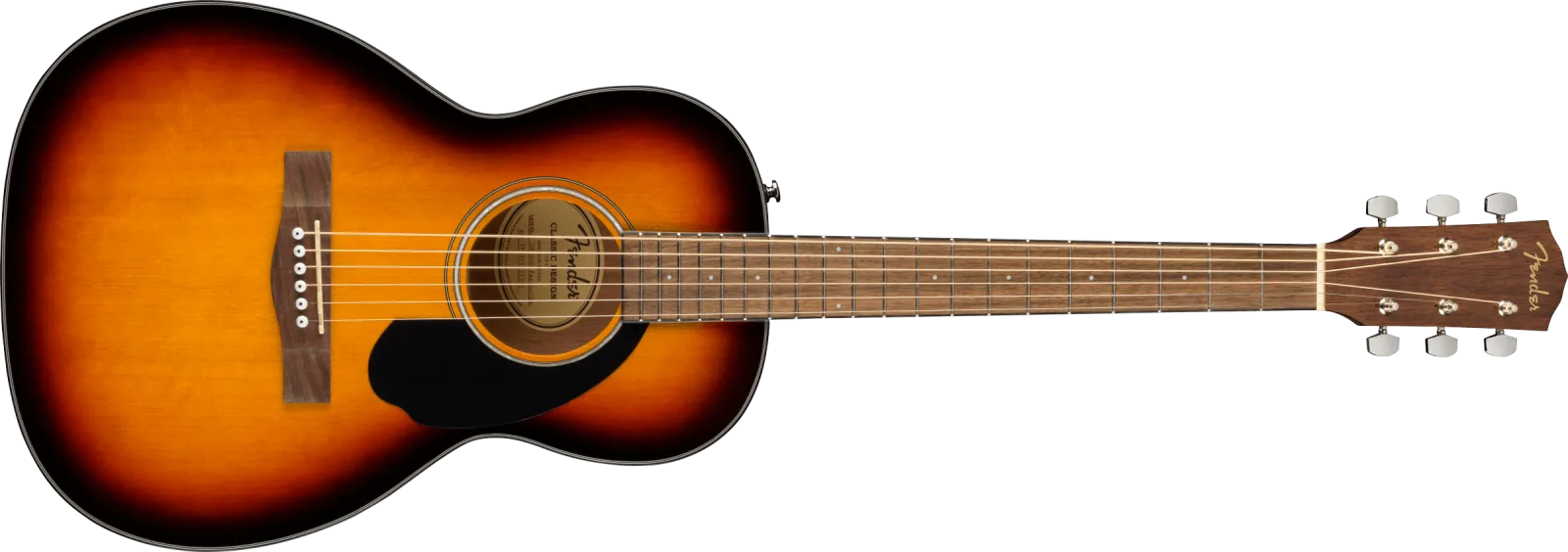 Fender CP-60S Parlor 3-Color Sunburst