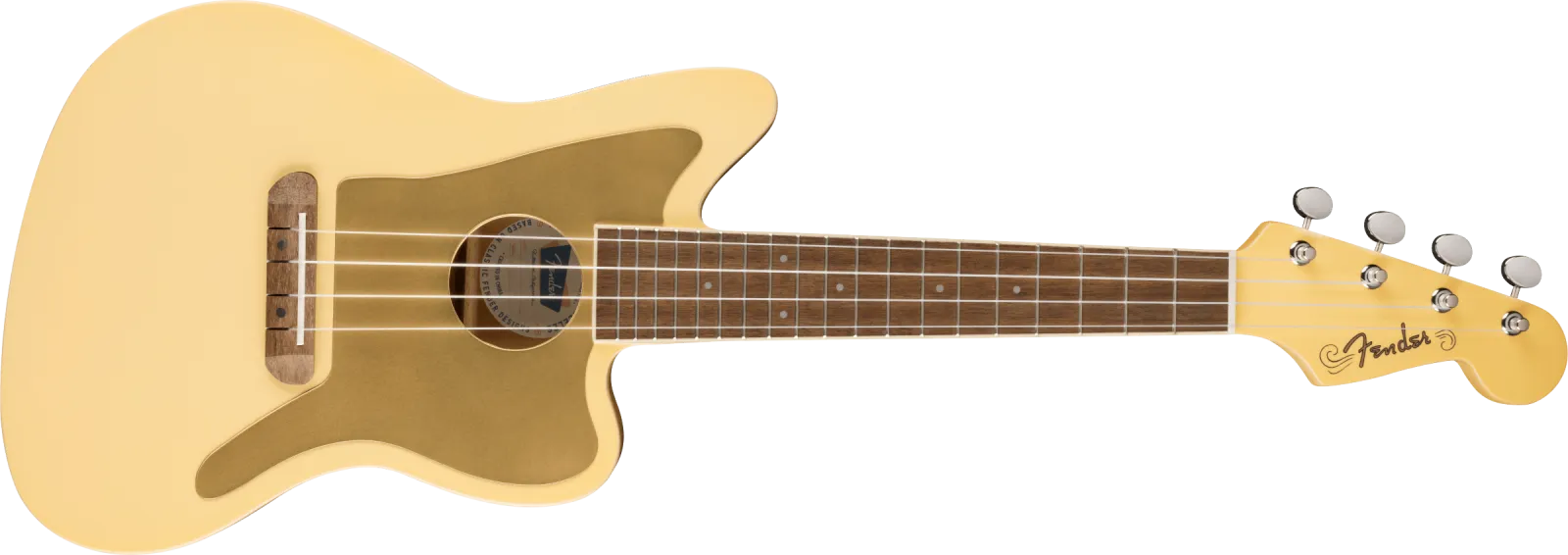 Fender Limited Edition Fullerton Jazzmaster Uke Vintage White