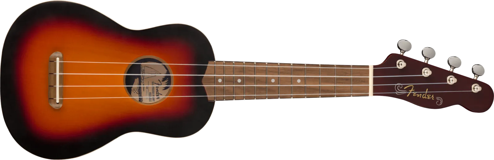 Fender Venice Soprano Ukulele 2-Color Sunburst