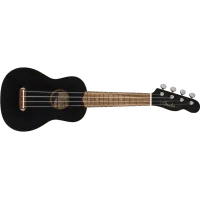 Fender Venice Soprano Ukulele Black