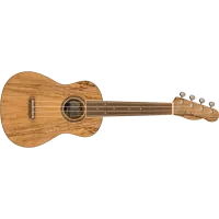 Fender Zuma Exotic Concert Ukulele Natural Spalted Maple
