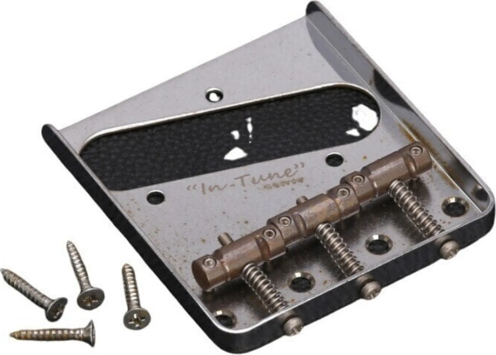 Gotoh BS-TC1 Aged Chrome Guitar Bridge
