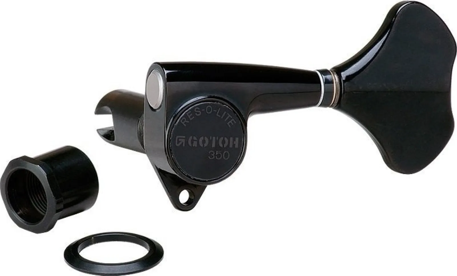 Gotoh GB350 L2+R2 Black Chrome Basszusgitár hangolókulcs