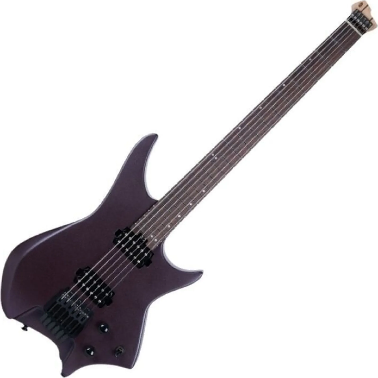 HILS Guitars HN3 NEXT Baritone Deep Purple Metallic Guitar