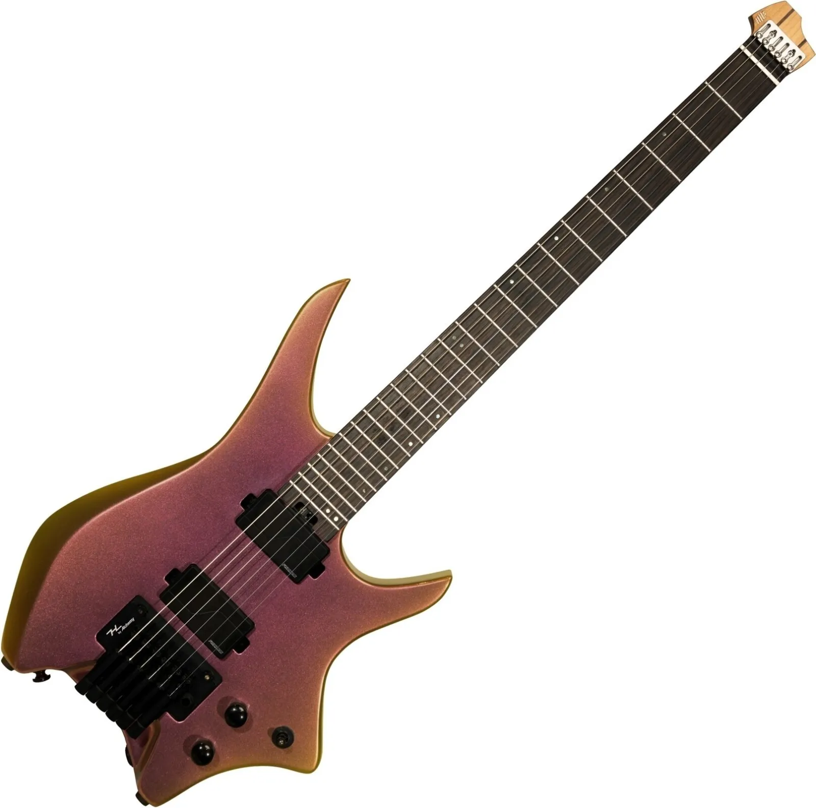 HILS Guitars HN6 NEXT Ultra Gold Chameleon Headless Guitar