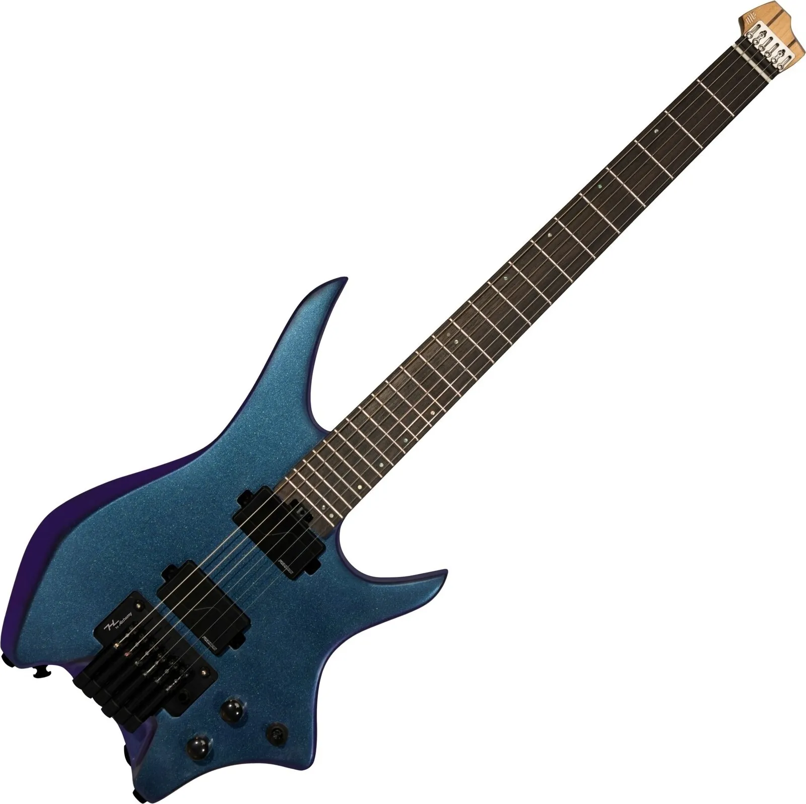 HILS Guitars HN6 NEXT Ultra Violet Chameleon Headless Guitar