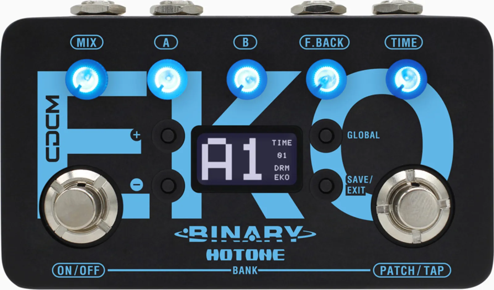 Hotone BDL-1 Binary Eko delay effect modeling pedal