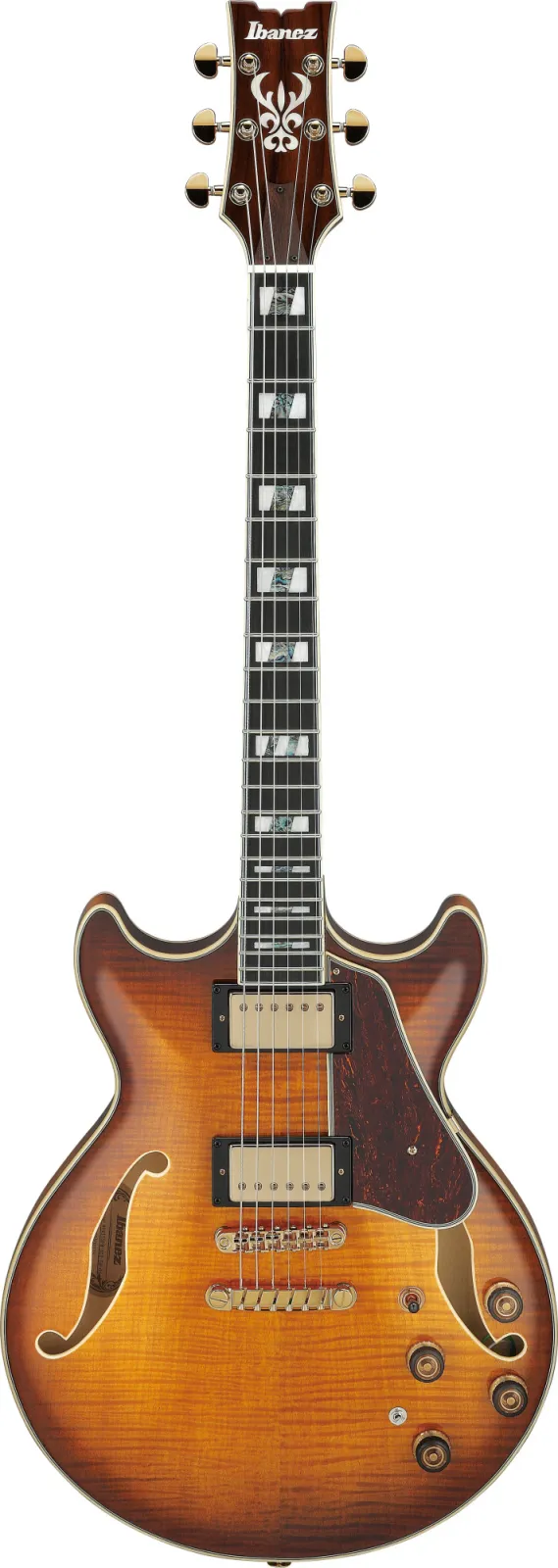 Ibanez AM153FM-ATT hollow body elektromos gitár