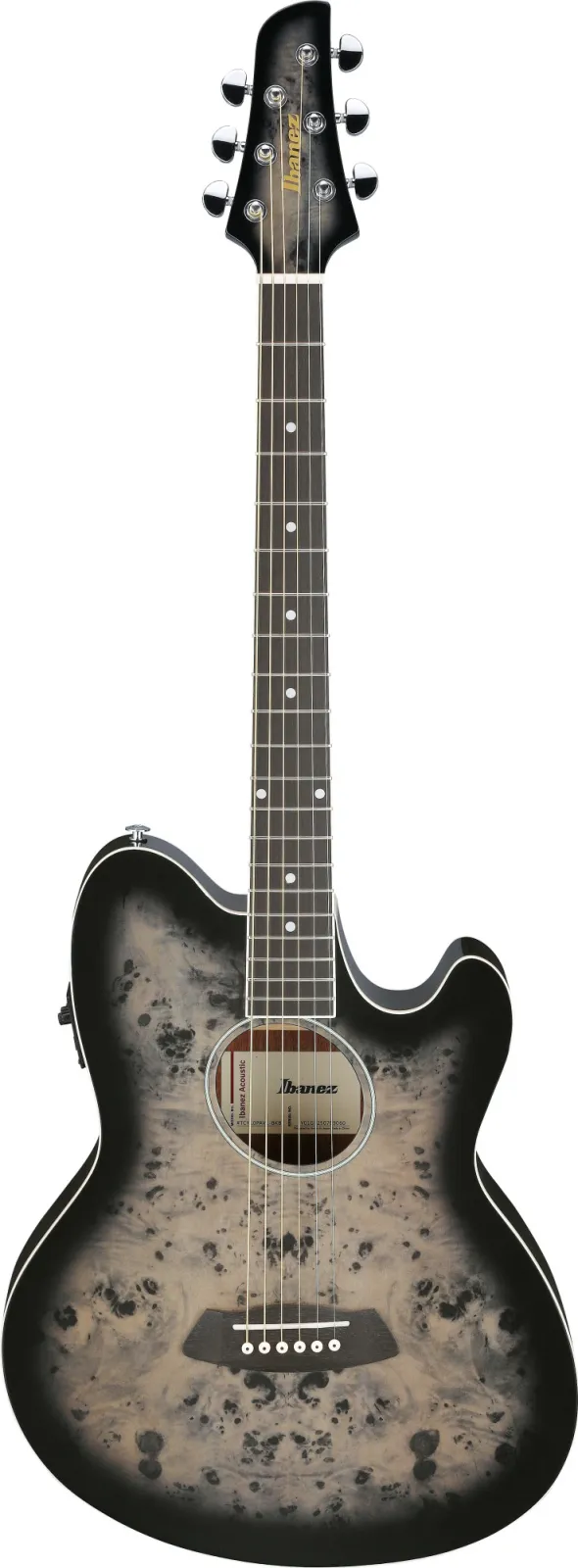 Ibanez TCY10PA-BKB elektro-akusztikus gitár