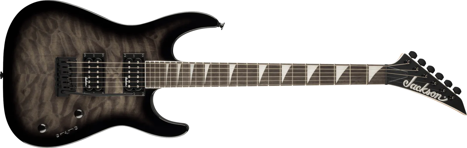 Jackson JS Series Dinky JS20 DKQ 2PT Transparent Black