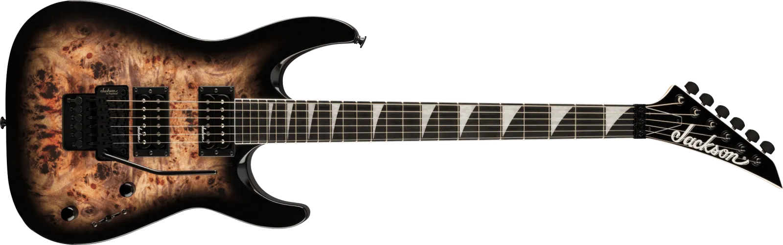 Jackson JS Series Dinky JS32 DKAP Transparent Black Burst