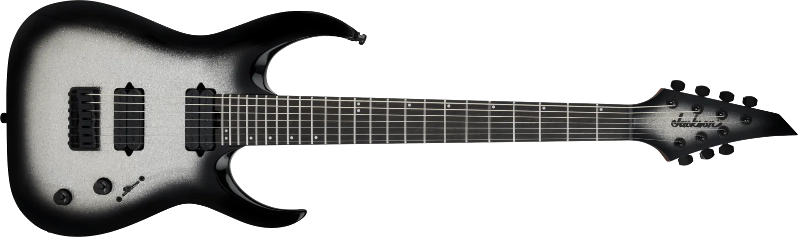 Jackson Pro Plus Series Signature Misha Mansoor Juggernaut HT7 Silverburst Sparkle