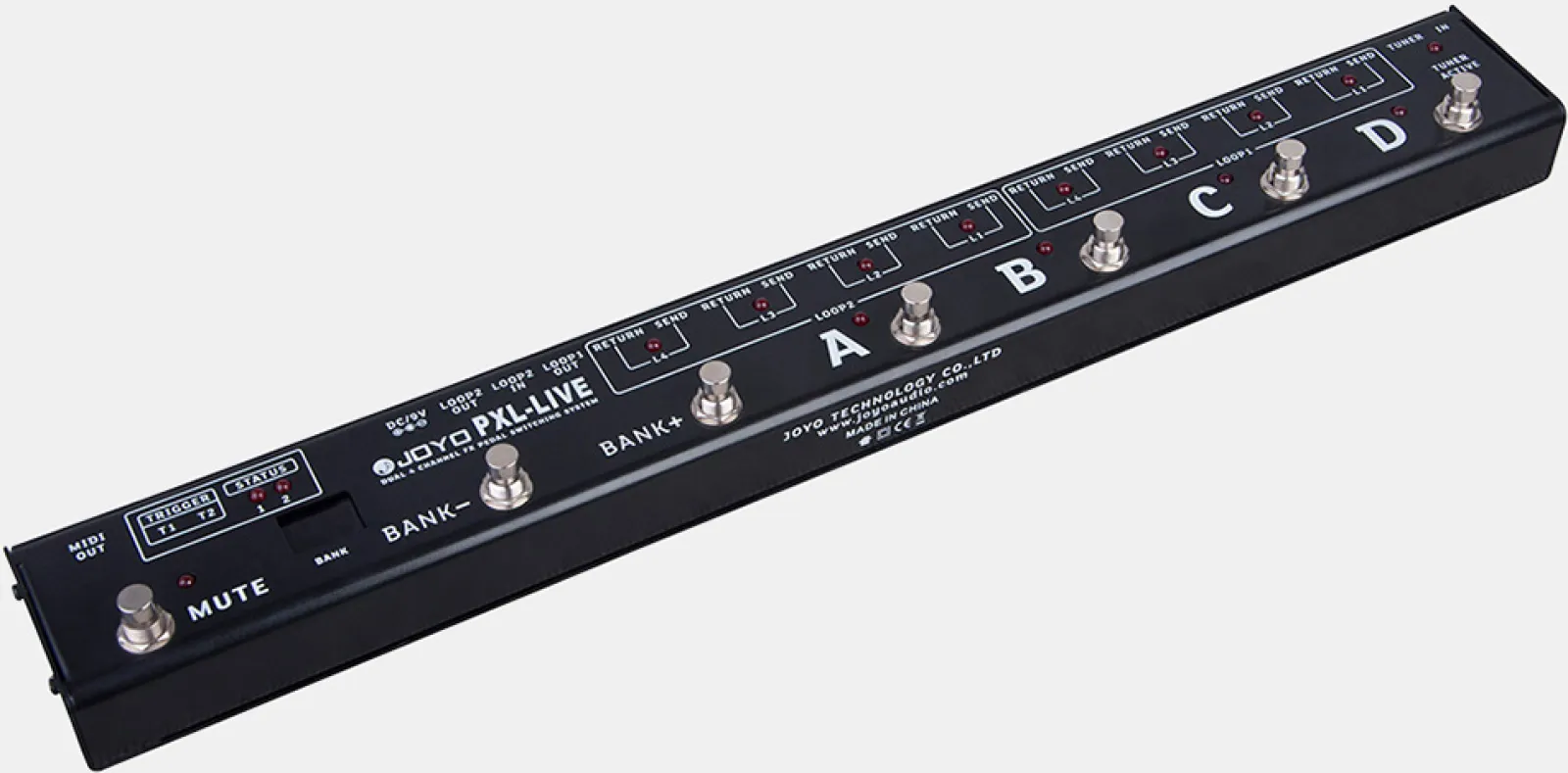Joyo J-PXL-Live Loop 8 effects midi version