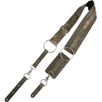 Levy'#pove#s Baldric Guitar Strap Distressed Black