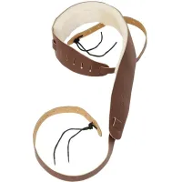 Levy's Banjo Master Leather & Sheep Gitárszíj Brown