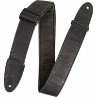 Levy's Cork Gitárszíj Solid Black