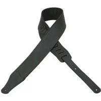 Levy's Ebony 2.5 Gitárszíj Black