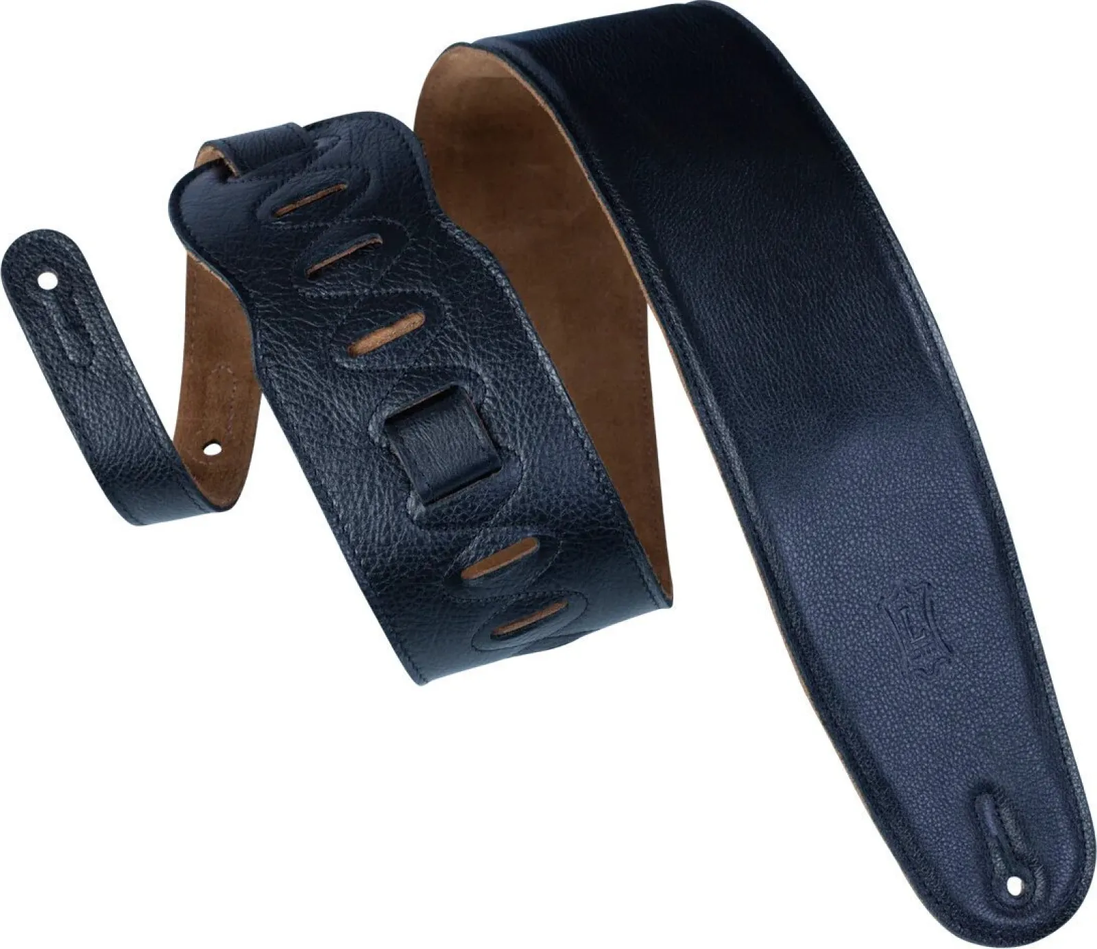 Levy';s Heritage Guitar Strap Black